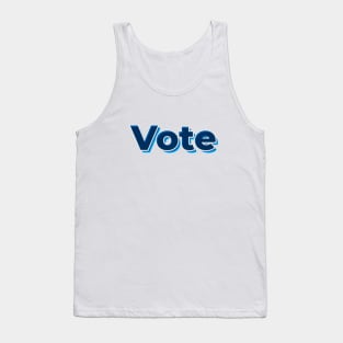 Vote Typography Tank Top